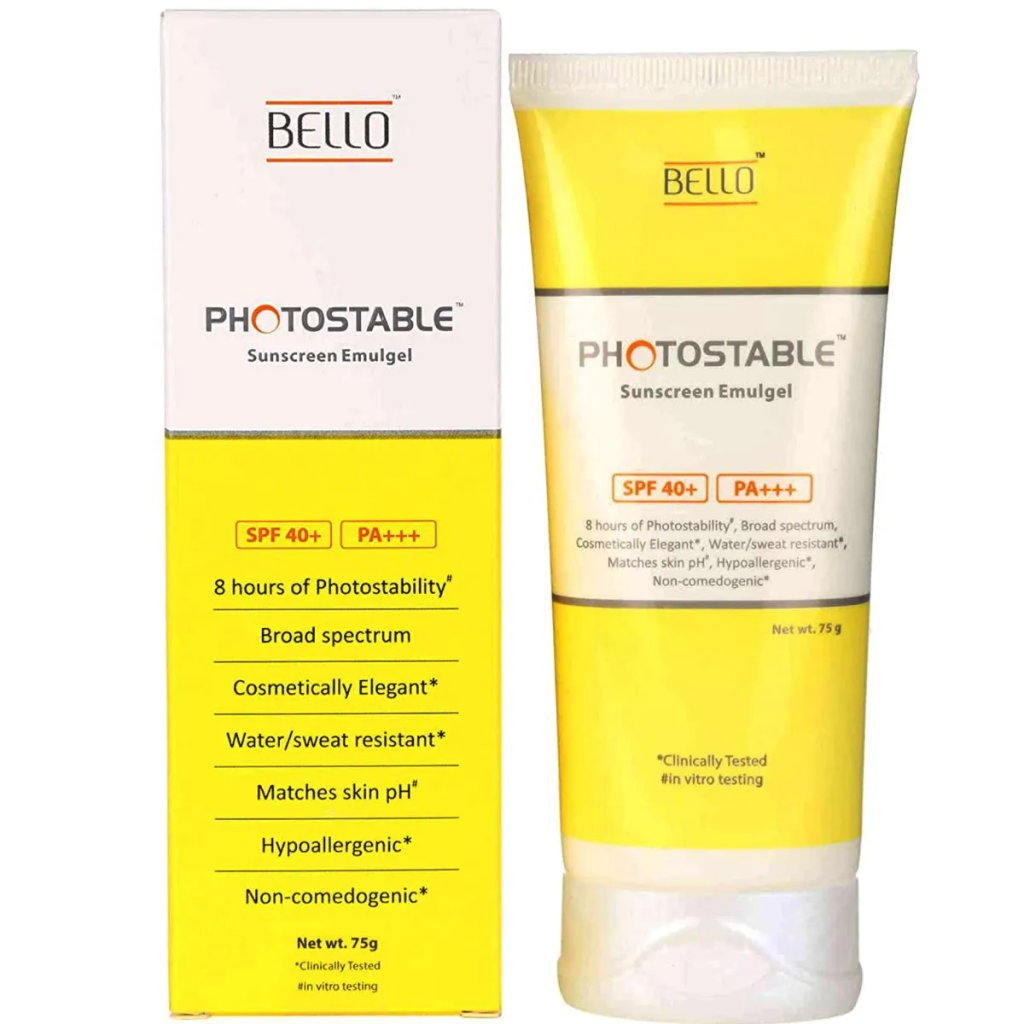  Bello Photostable Sunscreen Gel